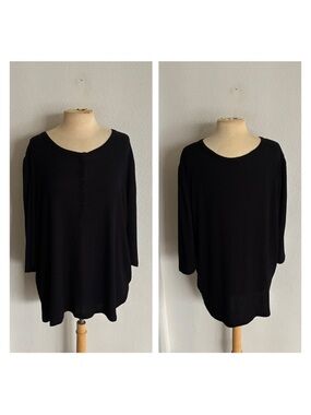 WAS $20 Torrid black knit top
